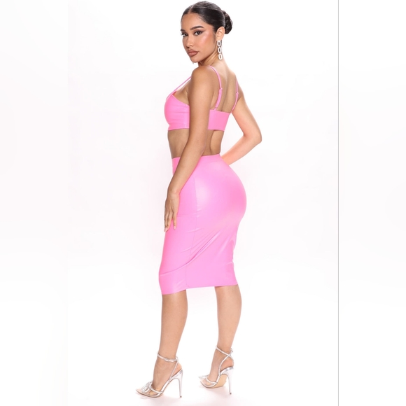 Fashion Nova Insta Famous midi skirt set - Picture 3 of 5